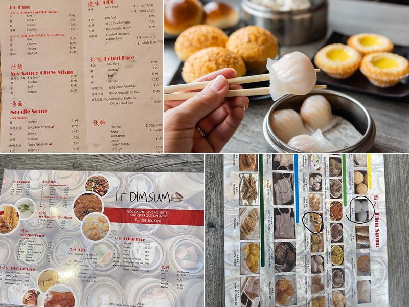 IT DIMSUM Menu