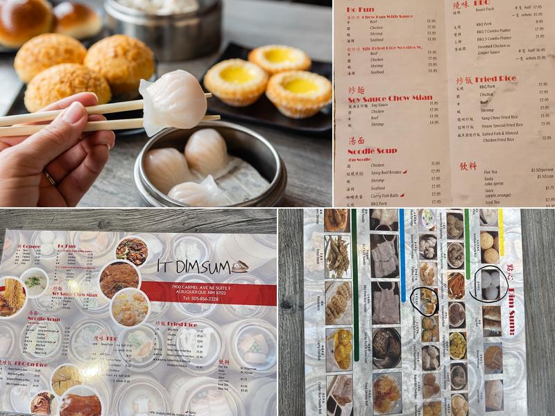 IT DIMSUM Menu