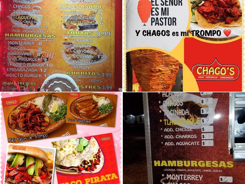Chago's Menu