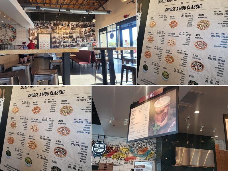 MOD Pizza Menu