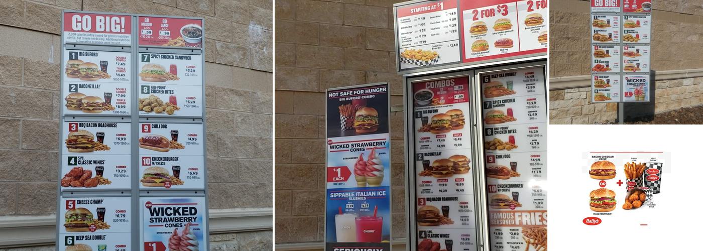 Checkers Menu