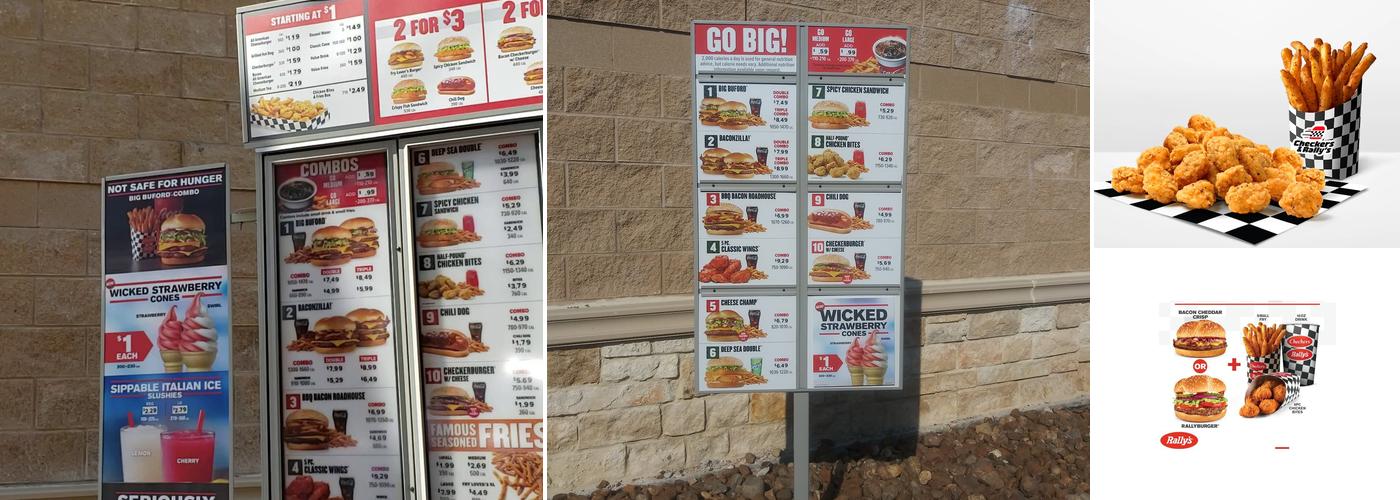 Checkers Menu