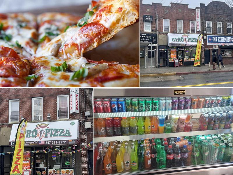 Gyro & Kashmiri Pizza