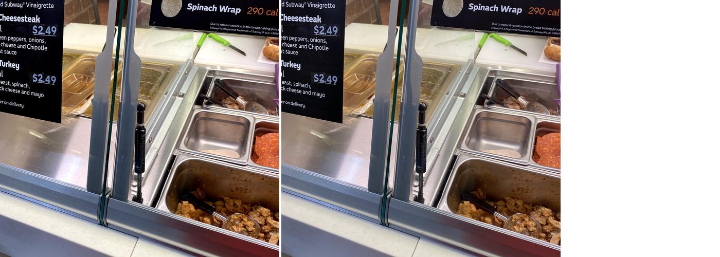 Subway Menu