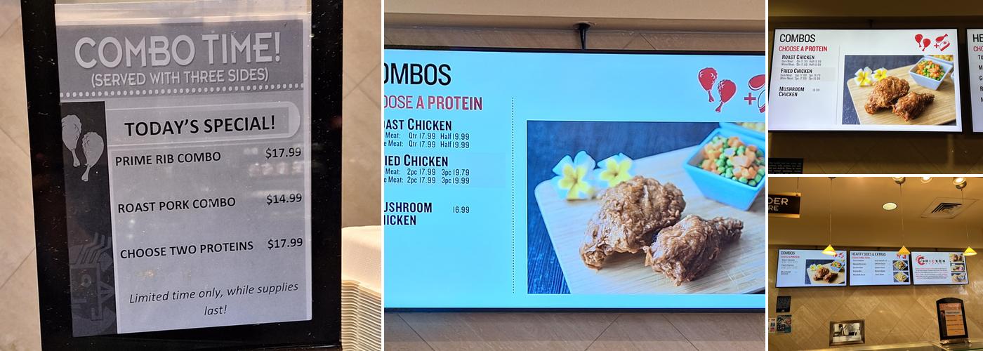 Lahaina Chicken Company Menu