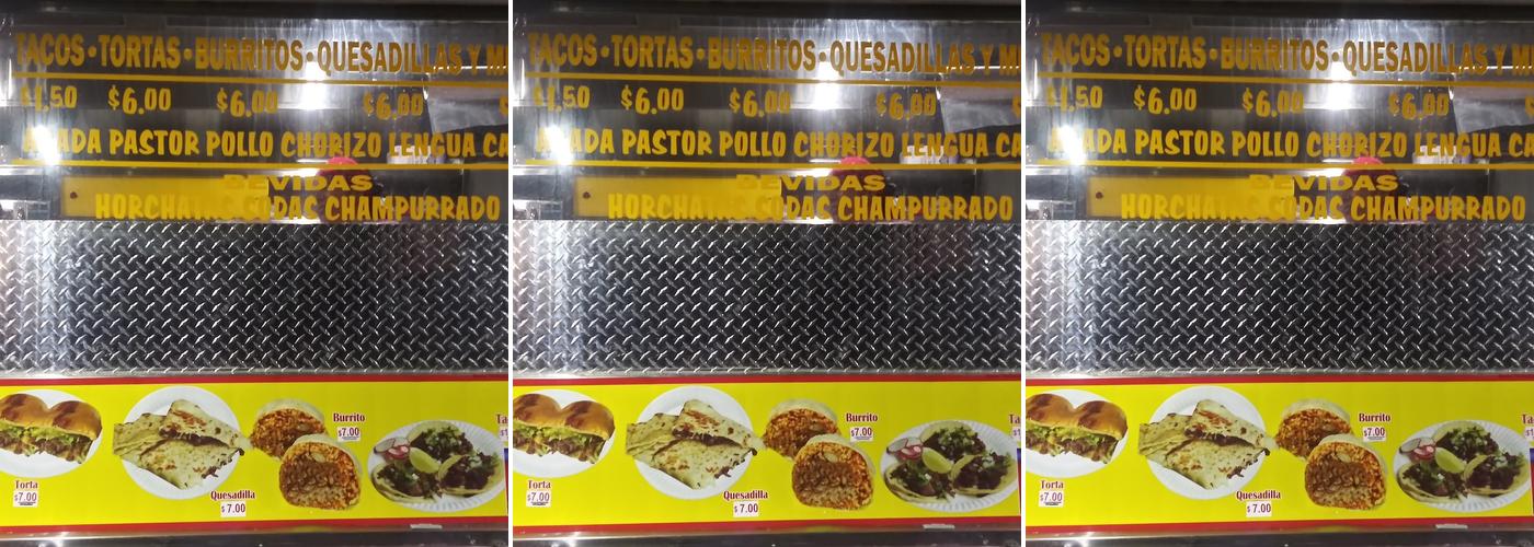 Tacos El Lobito Menu