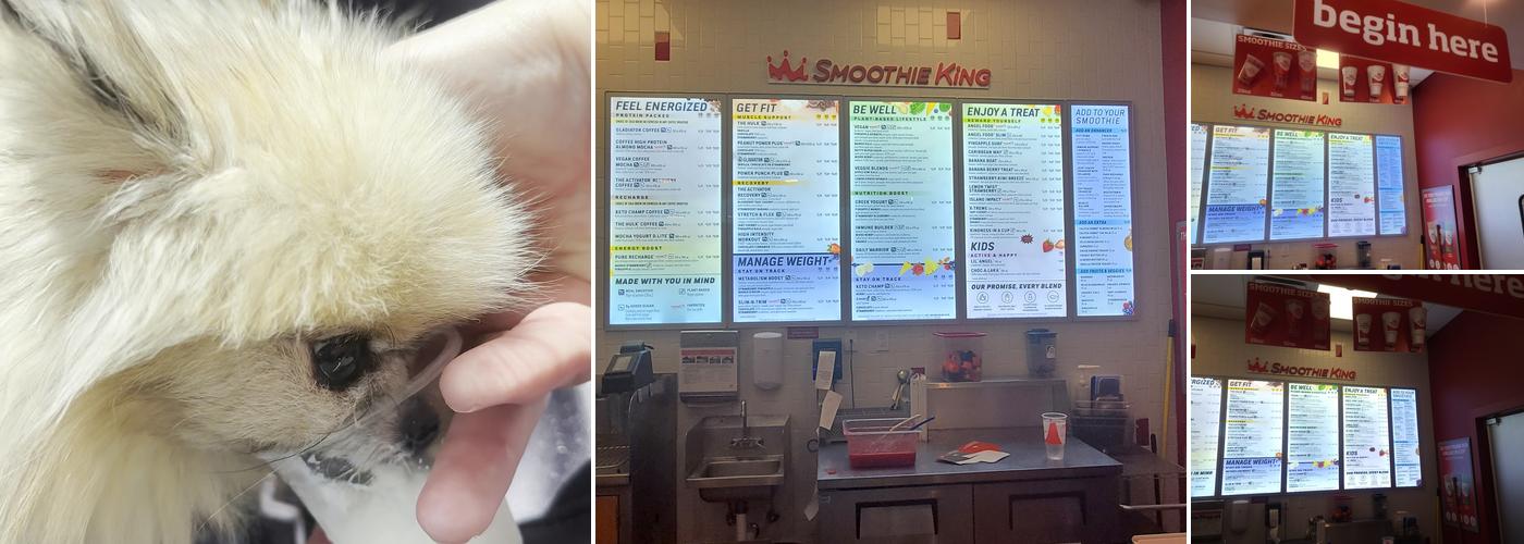 Smoothie King Menu
