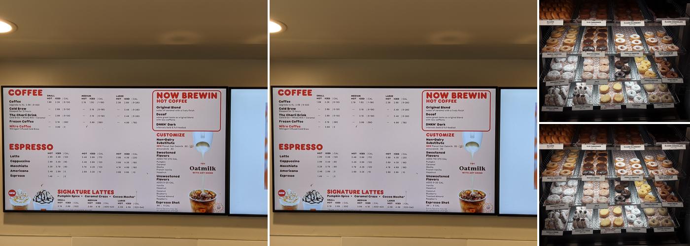 Dunkin' Menu