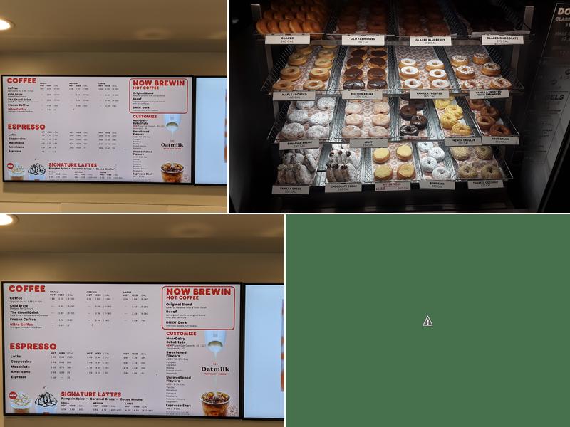 Dunkin' Menu