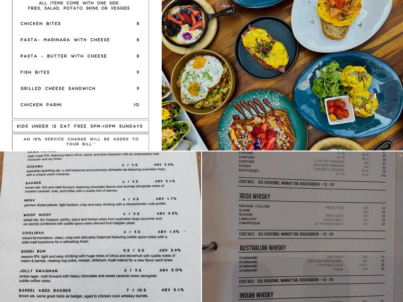 Bay 13 Brewery and Kitchen Menu