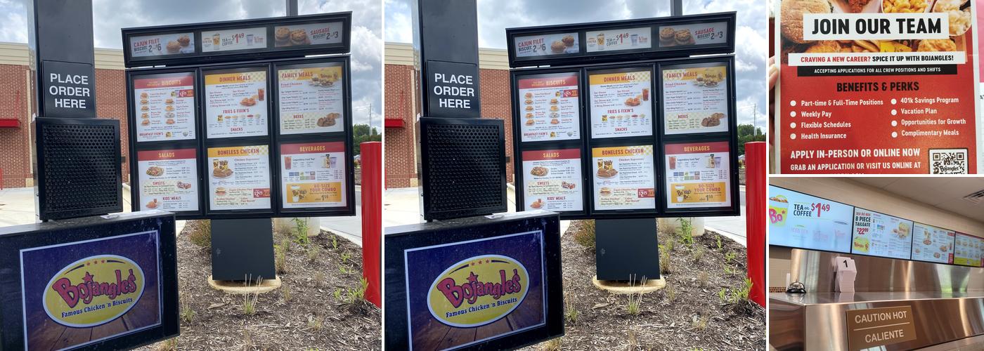 Bojangles Menu