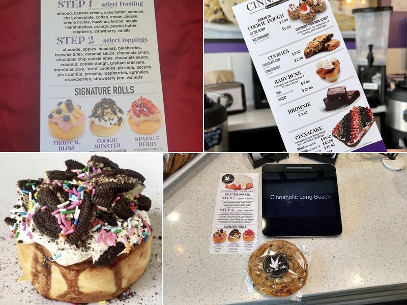 Cinnaholic Menu