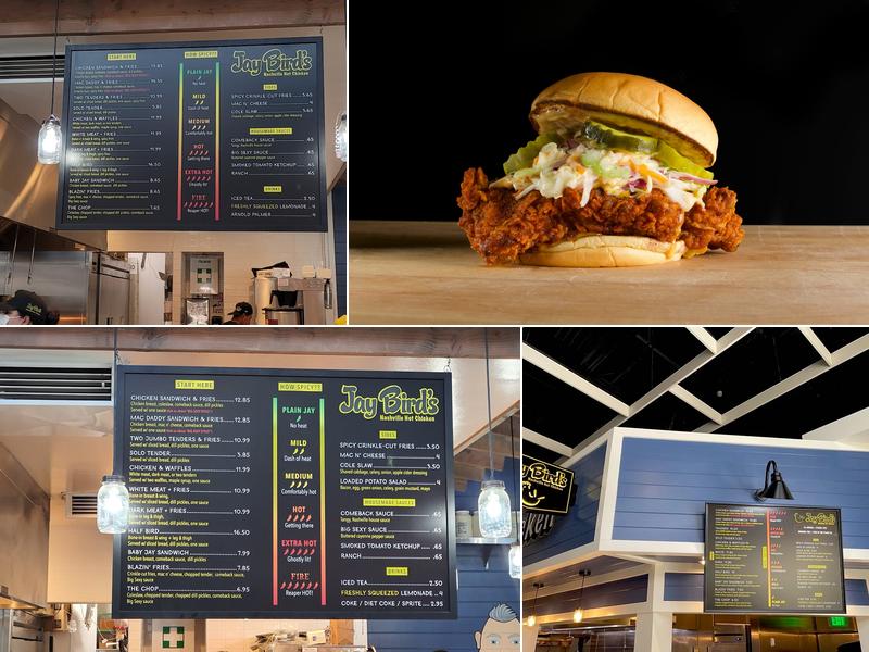 Jay Bird's | Long Beach Menu