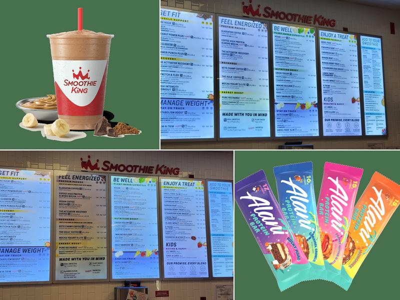 Smoothie King Menu