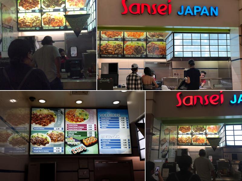 Sansei Menu