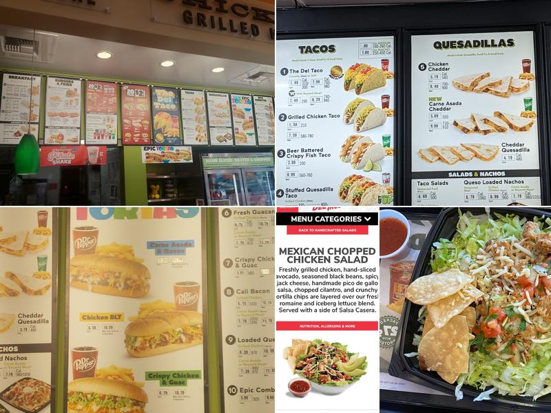 Del Taco Menu