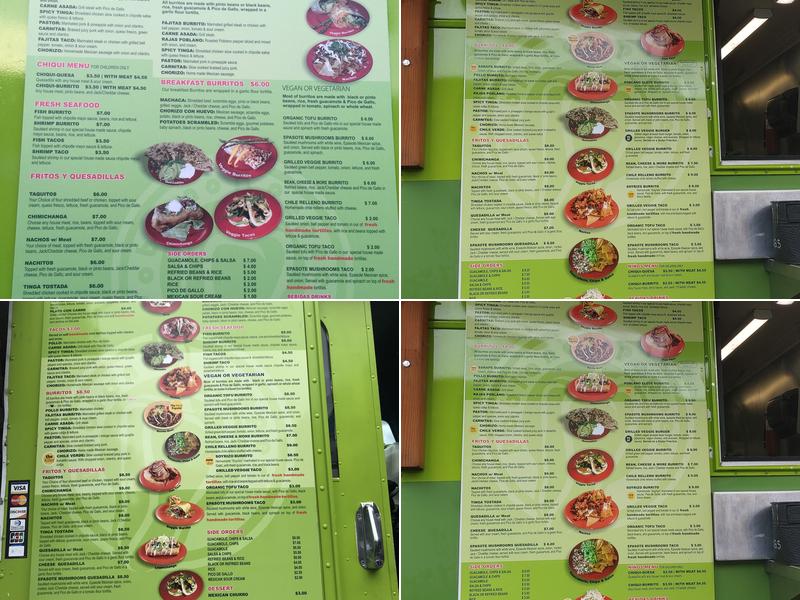 Poblano Pepper Menu