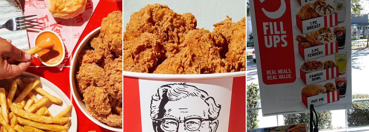 KFC Menu