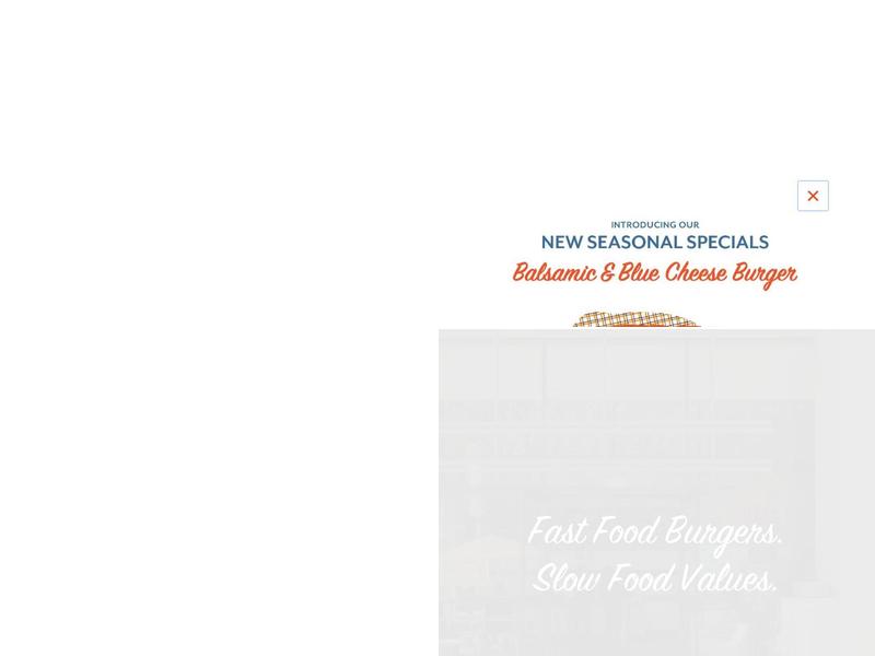 Super Duper Burger Menu