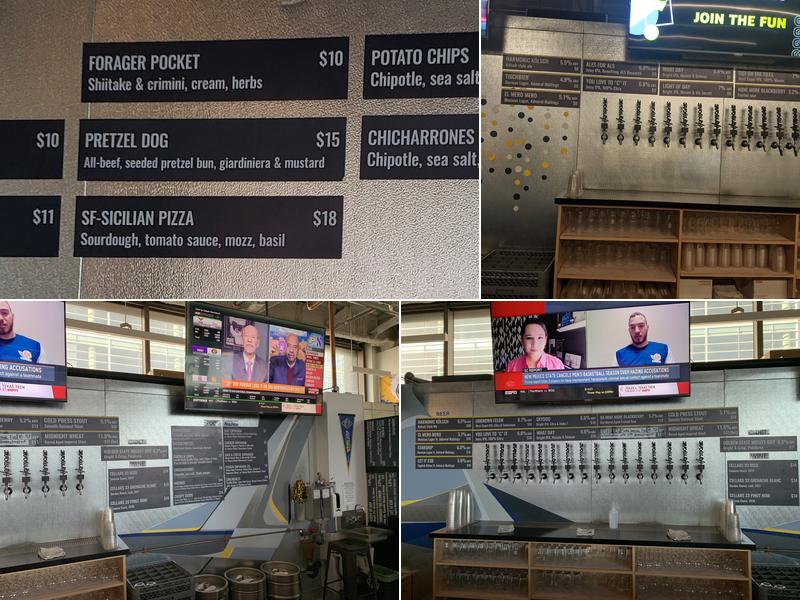 Harmonic Brewing Thrive City Menu