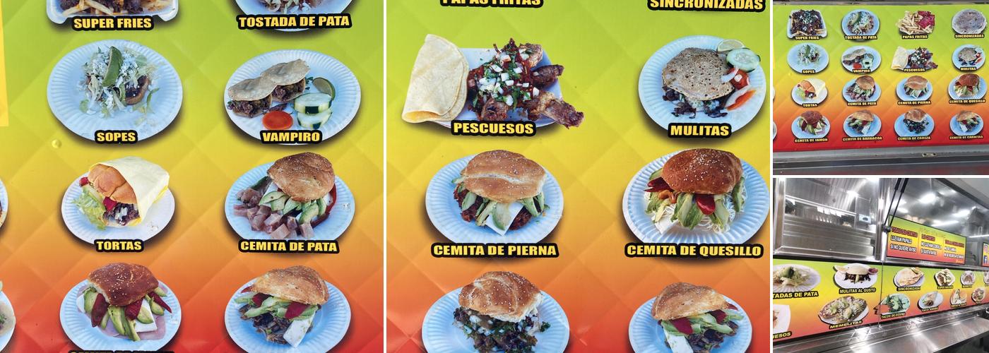 Cemitas Tepeaca #2 Menu