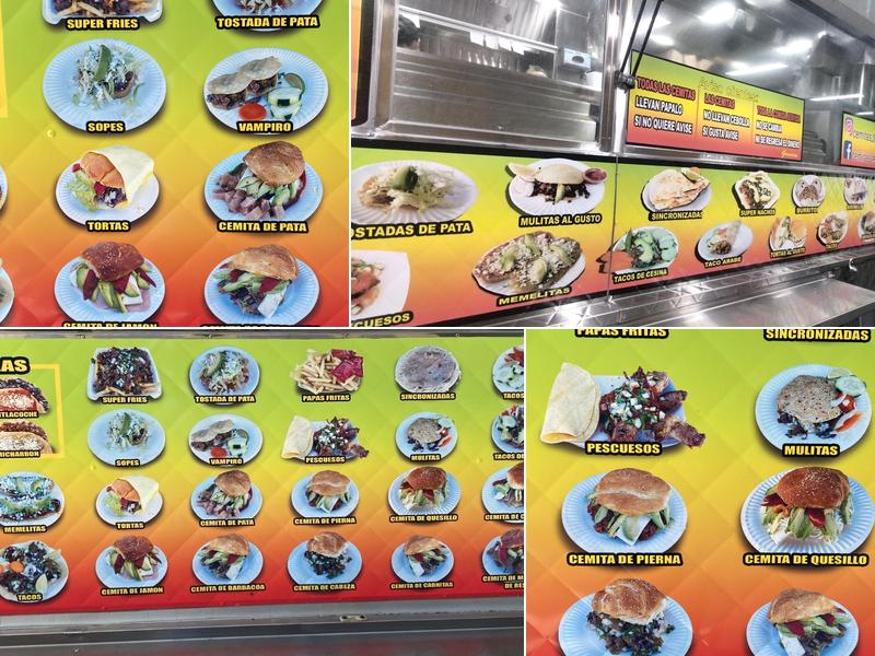 Cemitas Tepeaca #2 Menu