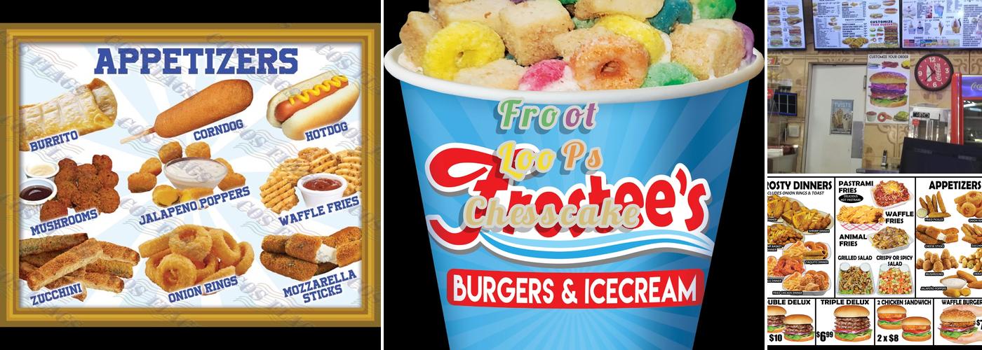 Frostees LLC Menu