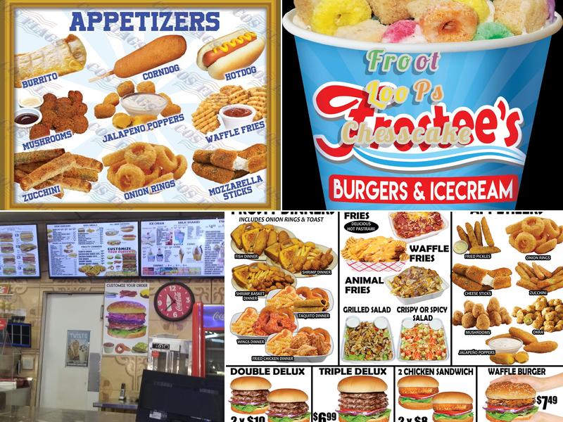 Frostees LLC Menu