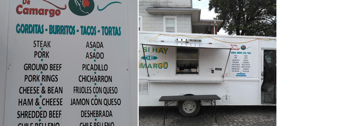 El si hay de camargo Menu