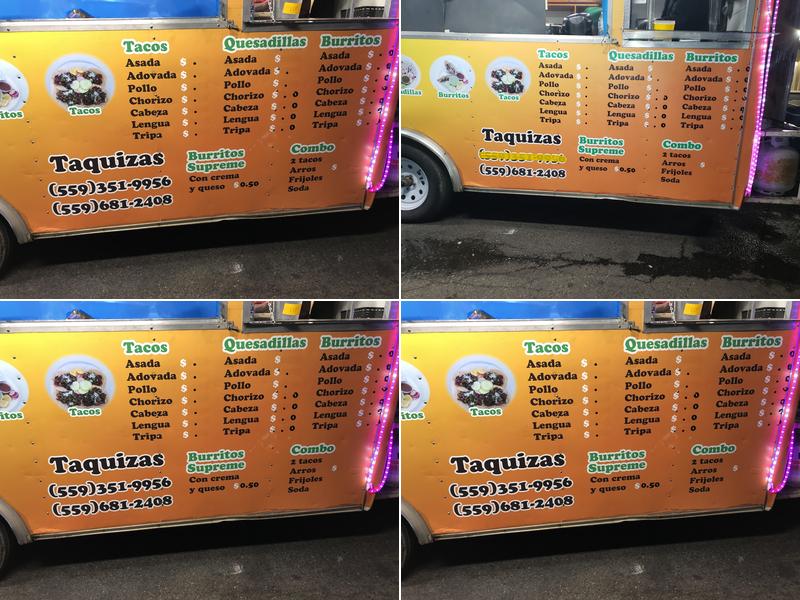 Tacos Espinoza Menu