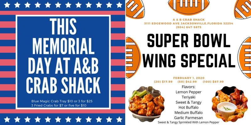 Crab House Ave B Menu