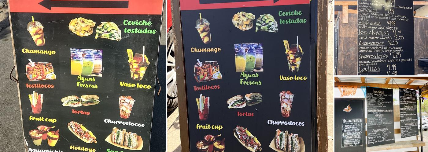 Qué Sazón Deli Menu