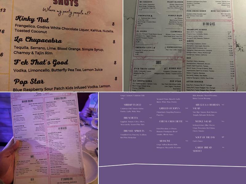 Trattoria Don Pietro - Sicilian Italian Cuisine Menu
