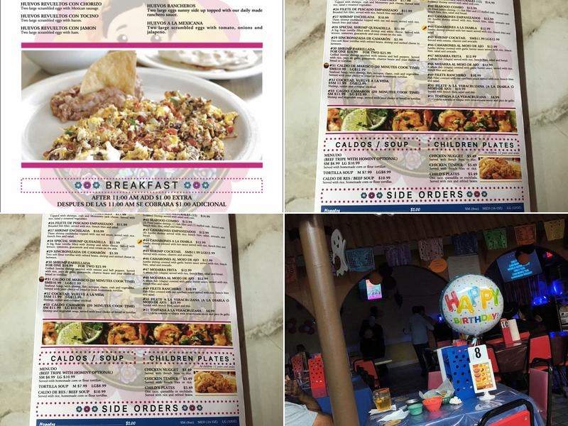 Constantino’s Mexican Restaurant y Más Menu