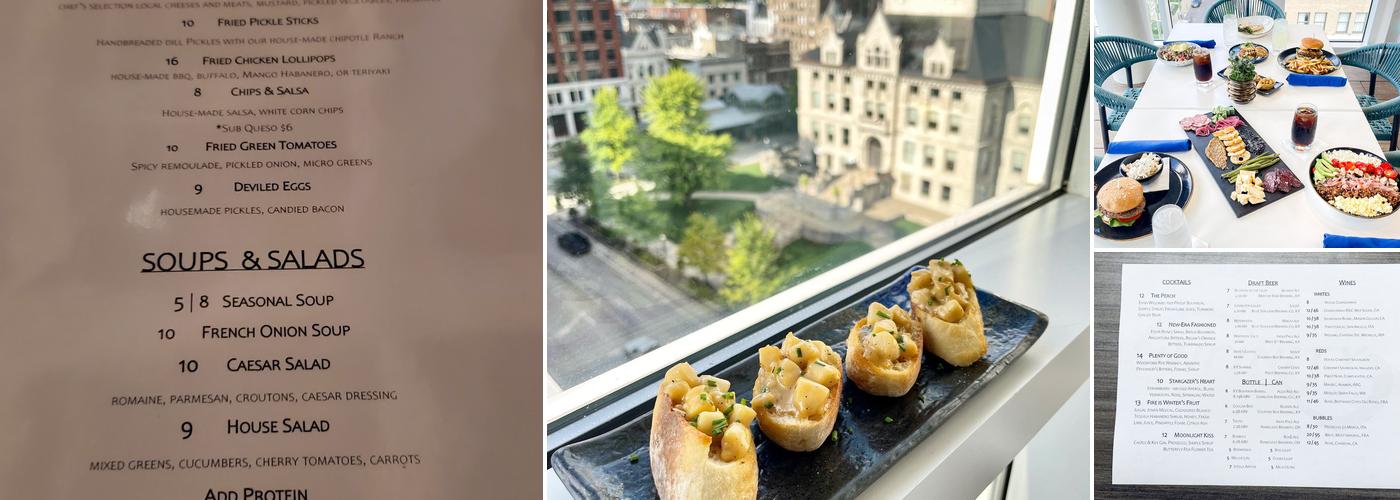 Infinity: Rooftop Restaurant + Bar Menu