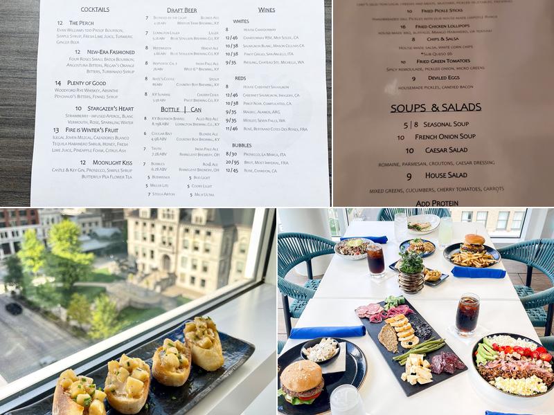 Infinity: Rooftop Restaurant + Bar Menu