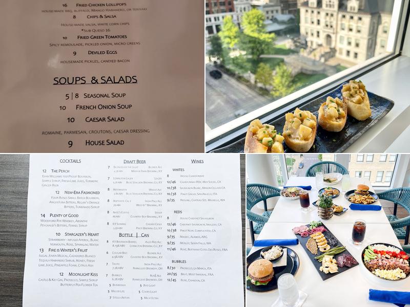 Infinity: Rooftop Restaurant + Bar Menu