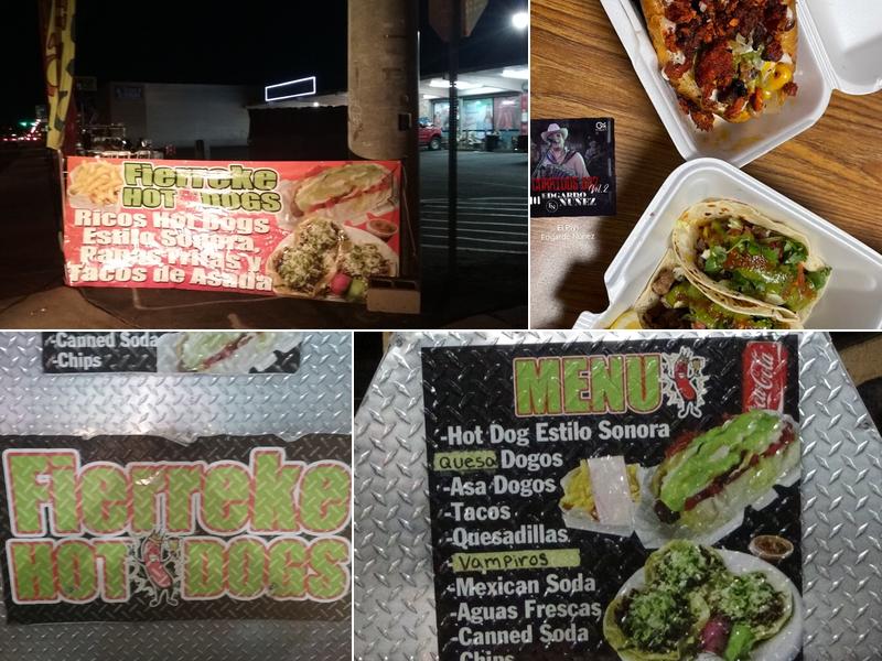 Fierreke Hot Dogs Menu