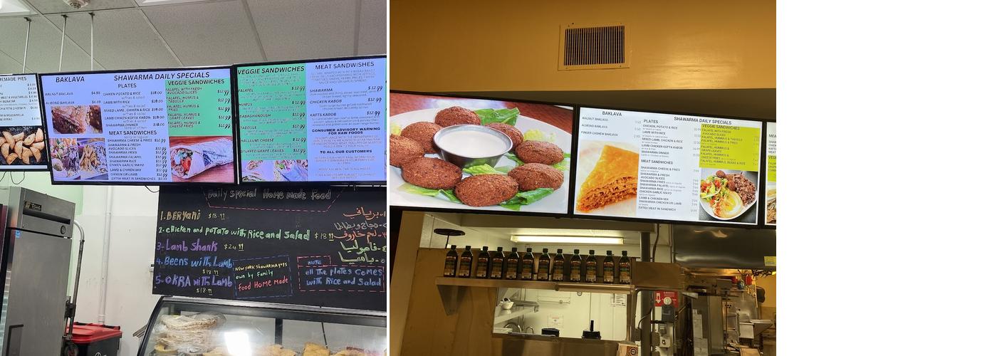 New York Shawarma Guys Menu