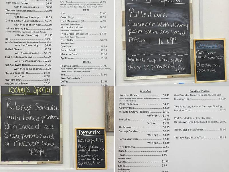 Fergy’s Restaurant Menu
