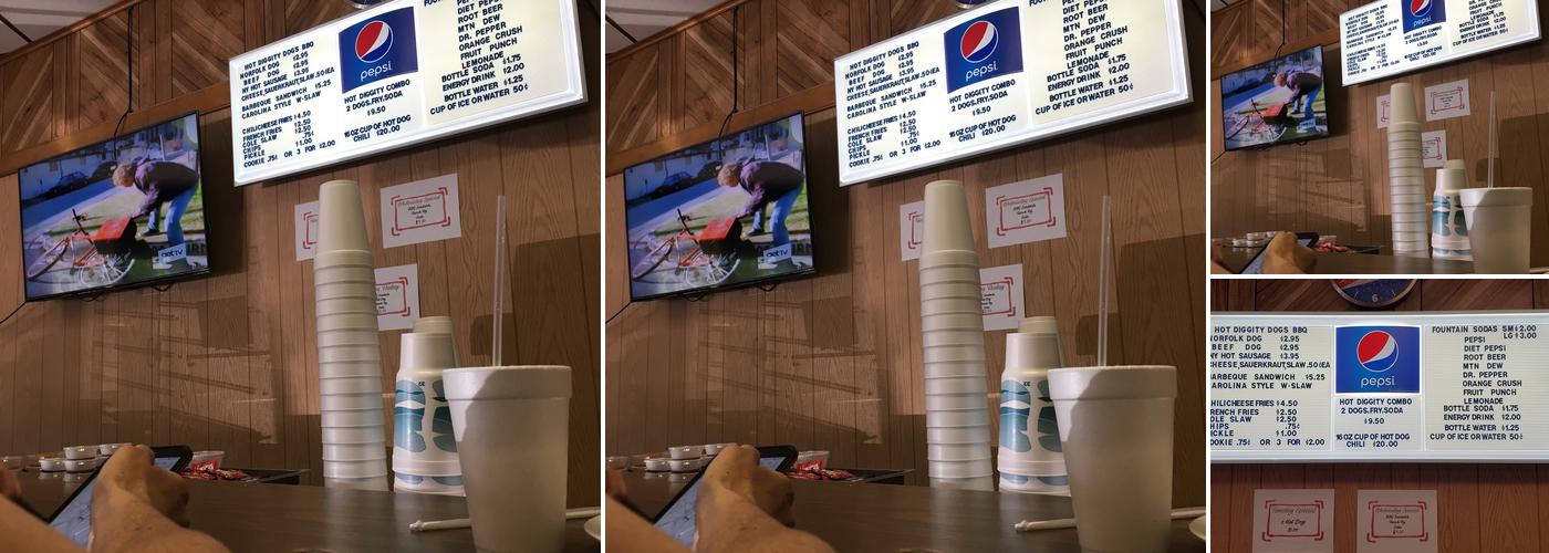 Hot Diggity Dogs BBQ Menu