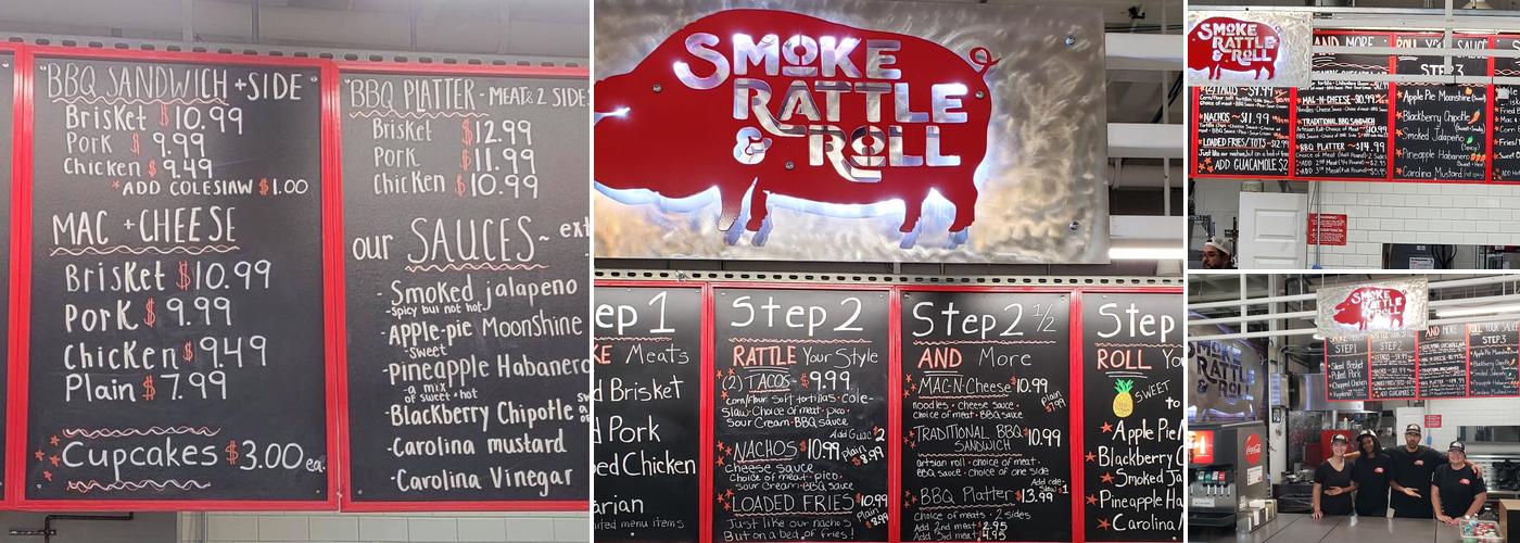 Smoke Rattle & Roll Flint Menu