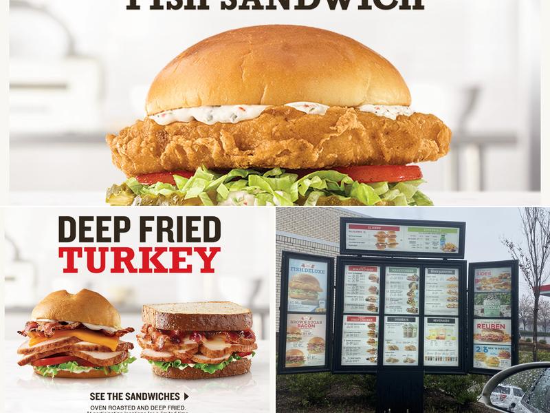 Arby's Menu