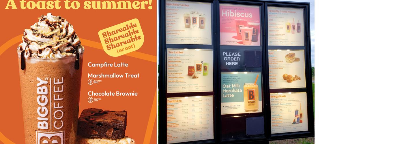 BIGGBY COFFEE Menu