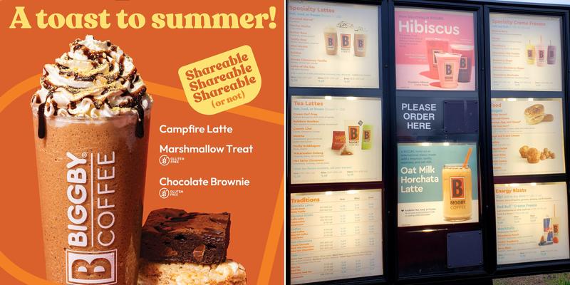 BIGGBY COFFEE Menu