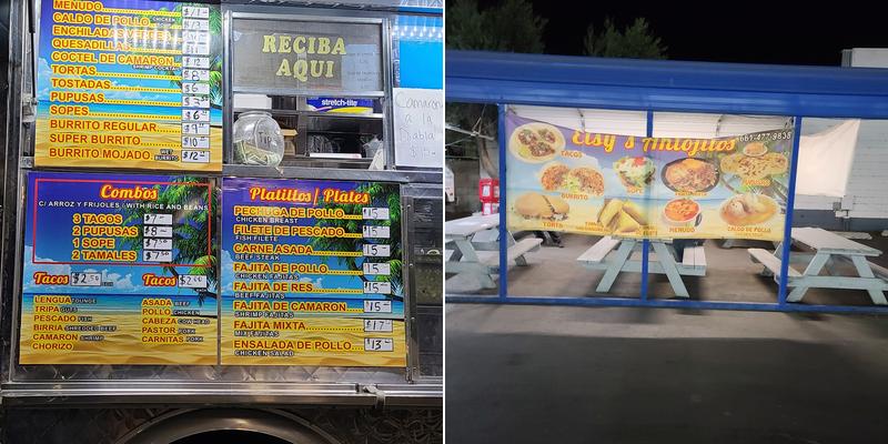 Tacos y Pupuseria Menu