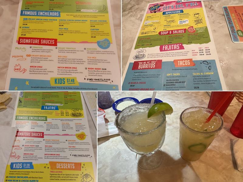 Chuy's Menu