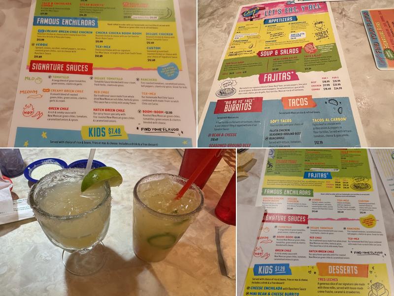 Chuy's Menu