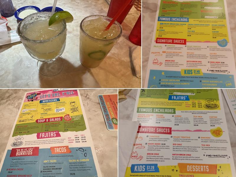 Chuy's Menu