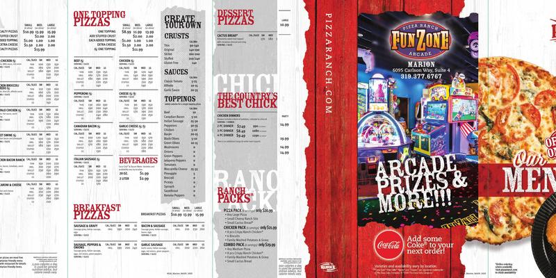 Pizza Ranch Menu